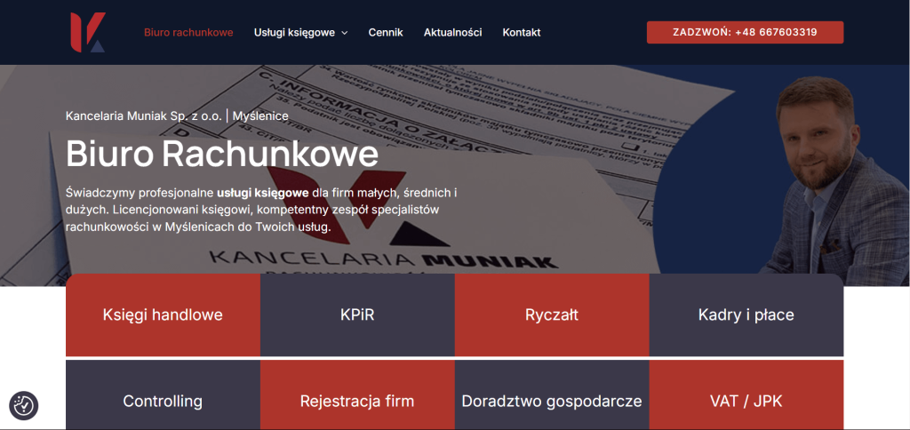 biuro rachunkowe myślenice - kancelaria muniak