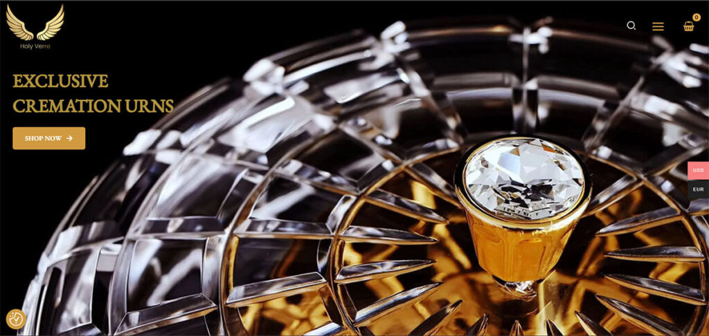 storna internetowa holyverre.com - wordpress, elementor, optymalizacja seo